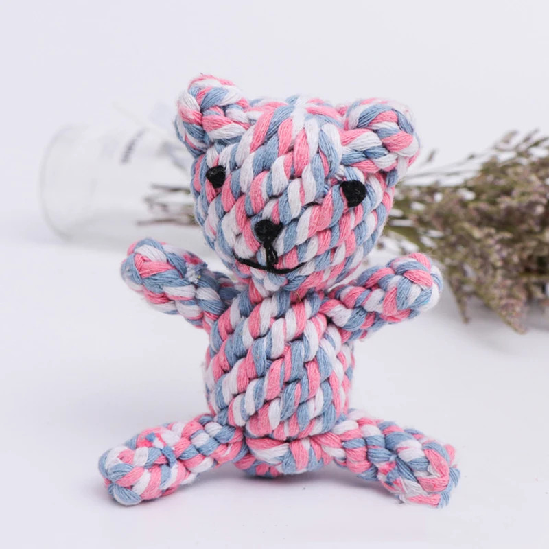 Dog Rope Toy Aggressive Chewers - Giocattolo per Cani in Corda di
