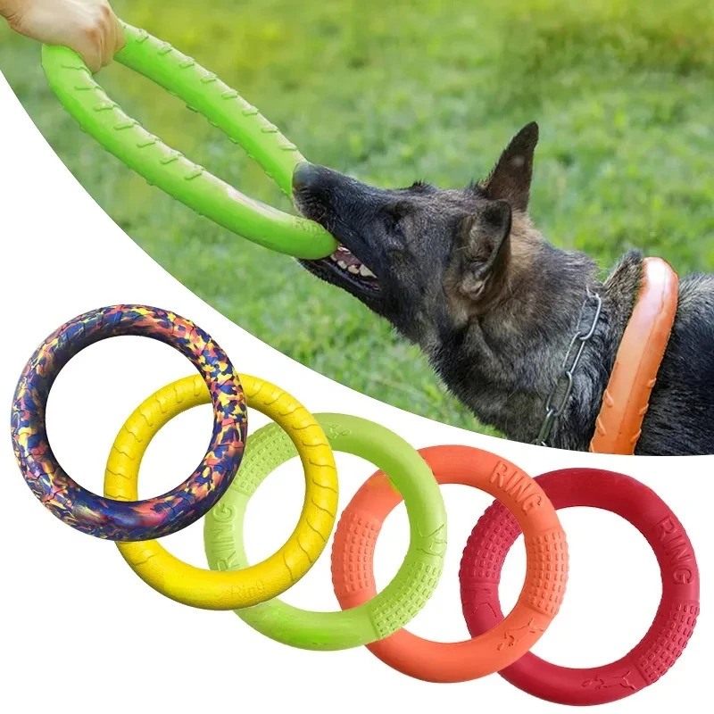 Suction Cup Dog Tug Toy - Giocattoli per cani dischi volanti per