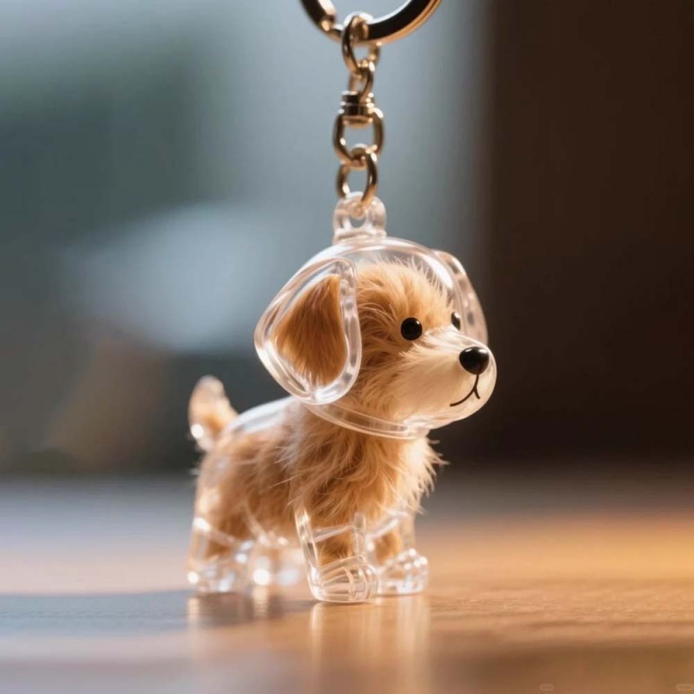 Pet Grooming - Scatola Portapelo a Forma di Cane,