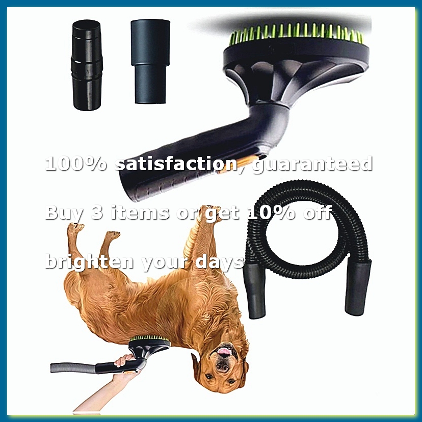 Pet Grooming - Kit Spazzola Aspirante per la Rimozione