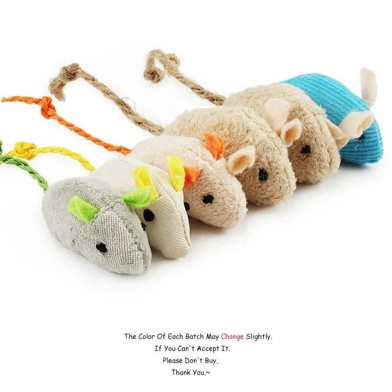 5-200Pcs giocattolo per animal - Catnip Interactive Plush Mouse recensione e prezzo