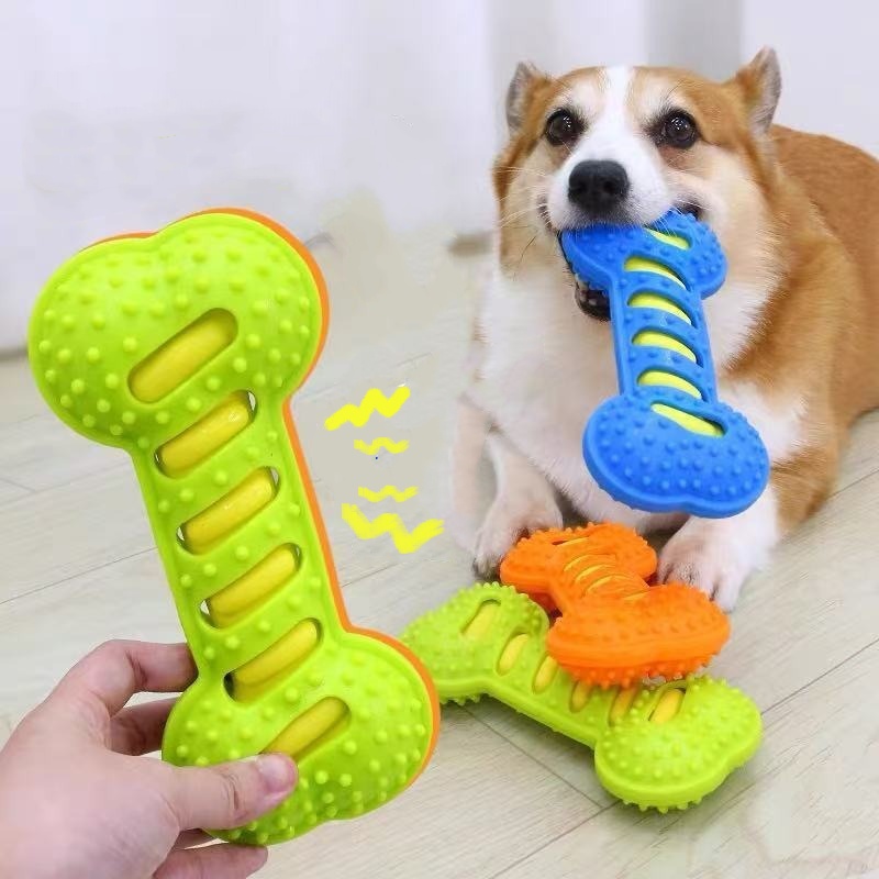 Bastoncino in Gomma a Forma di - Teeth Cleaning Dog Chew Bone recensione e prezzo