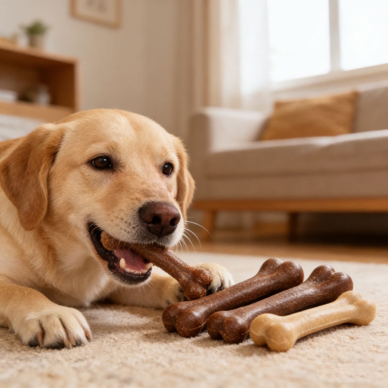 Giocattolo da Masticare per Ca - Teeth Cleaning Dog Chew Bone recensione e prezzo
