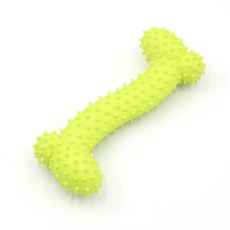 Giocattolo per Cani in Gomma T - Teeth Cleaning Dog Chew Bone recensione e prezzo