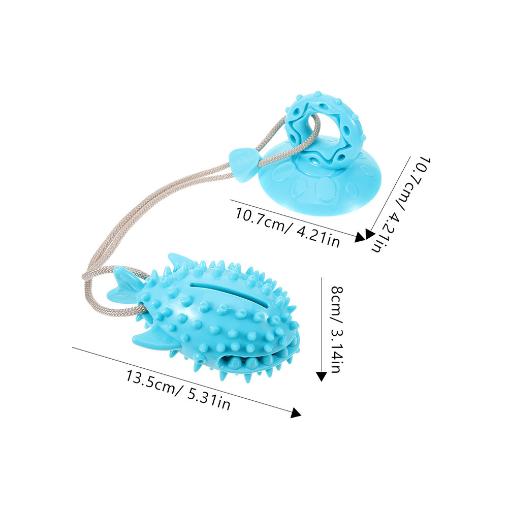 2 pezzi di giocattolo interatt - Suction Cup Dog Tug Toy recensione e prezzo