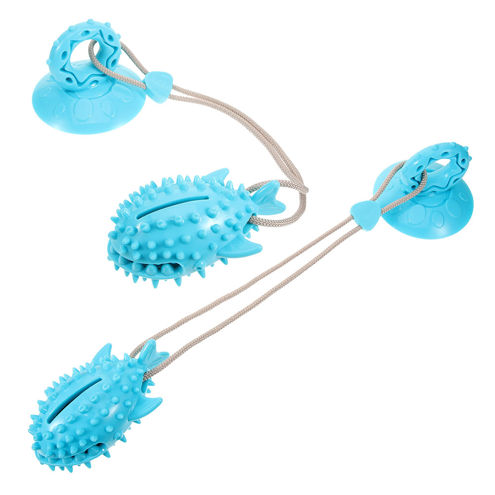 2 pezzi di giocattolo interatt - Suction Cup Dog Tug Toy recensione e prezzo