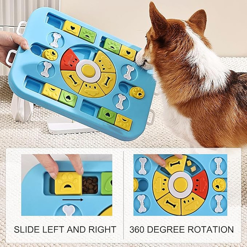 Giocattolo interattivo puzzle  - Interactive Squeaky Plush Dog Toy recensione e prezzo
