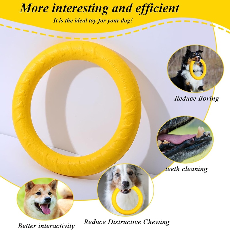 Giocattoli per Cani, Dischi Vo - Flying Disc Dog Training Toy recensione e prezzo