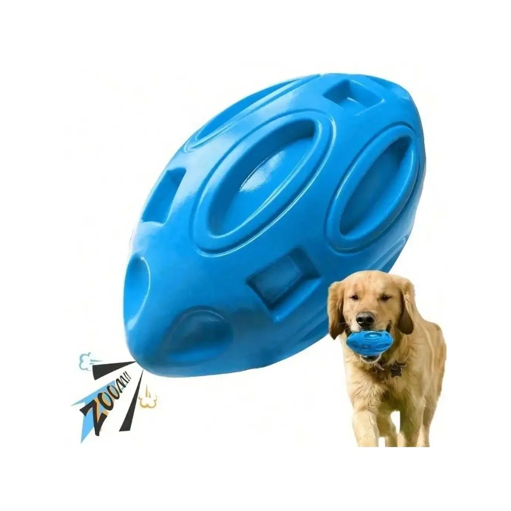 1 pezzo di palla da rugby indi - Interactive Squeaky Plush Dog Toy recensione e prezzo