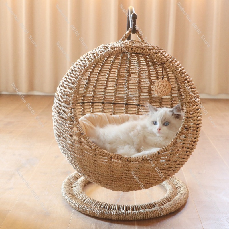 Cuccia Sospesa Rotonda in Ratt - Pet Beds recensione e prezzo